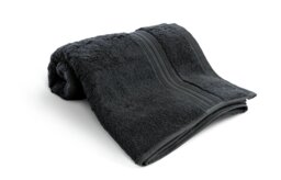 Habitat Egyptian Cotton Hand Towel - Slate - thumbnail 1