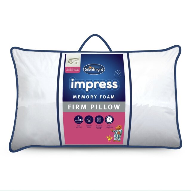 Silentnight Impress Memory Foam Firm Pillow - image 1