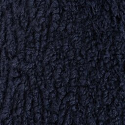 Habitat Plain Faux Shearling Cushion - Navy - 50x50cm - thumbnail 2