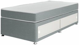 Argos Home Devon Single Side Slide Divan Bed - Grey - thumbnail 2