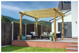 Forest Garden 3.6 x 3.6m Pergola - thumbnail 1