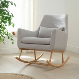 Tutti Bambini Oscar Rocking Nursing Chair - Pebble Grey - thumbnail 1