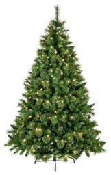 Premier Decorations 7ft Pre lit Pine Christmas Tree - thumbnail 2