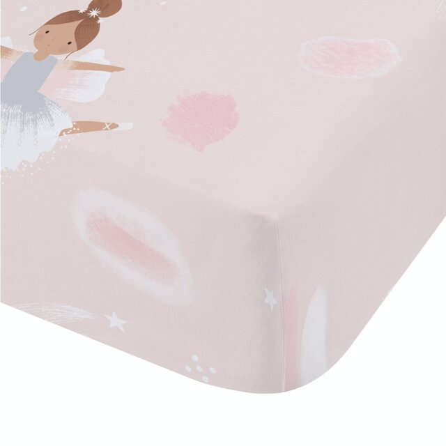 Catherine Lansfield Dancing Fairies Fitted Sheet - Single - image 1