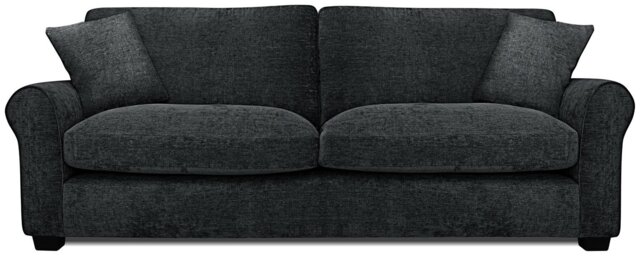 Argos Home Taylor Fabric 4 Seater Sofa - Grey - image 1