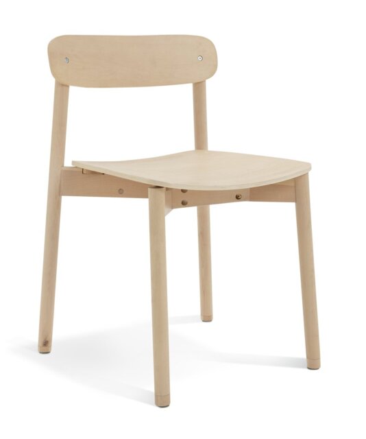 Habitat Nina Solid Birch Dining Chair - Natural - image 1