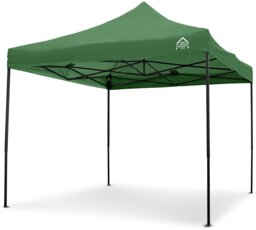 All Seasons 3m x 3m Pop Up Garden Gazebo - Green - thumbnail 2