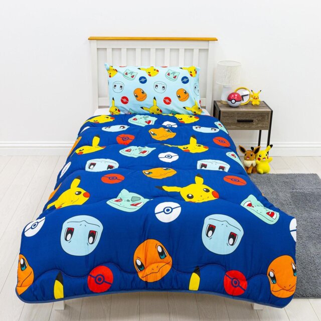Pokemon Tog Coverless Kids Bedding Set Single by Argos