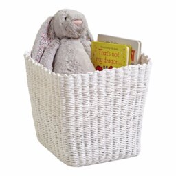 Great Little Trading Company Rope Storage Basket - Ivory - thumbnail 2
