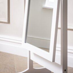 Argos Home White Free Standing Cheval Mirror - 146x41cm - thumbnail 2