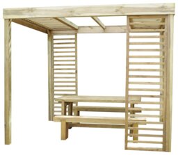 Forest Garden Dining Pergola