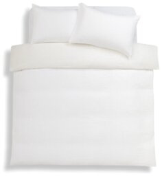 Habitat Patterned Waffle White Bedding Set - King size - thumbnail 2