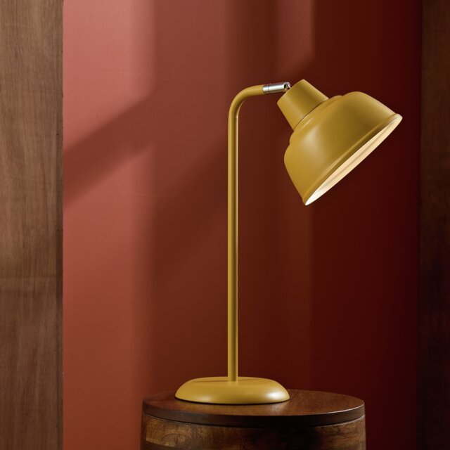 Argos Home Benson Metal Table Lamp - Mustard - image 1