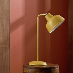 Argos Home Benson Metal Table Lamp - Mustard - thumbnail 2