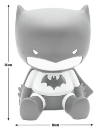 Batman Kids LED 3D Design Colour Changing Night Light- Black - thumbnail 2