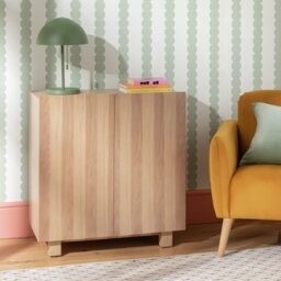 Habitat Cyril 2 Door Small Sideboard - Natural - thumbnail 1