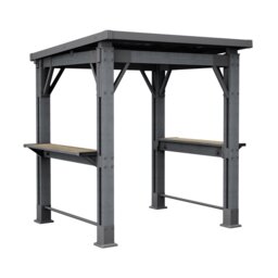 Keter Signature Garden Grill Gazebo - Grey - thumbnail 2