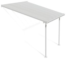 Palram Feria 3 X 3m Patio Cover - White - thumbnail 1