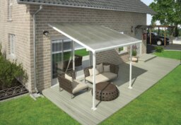 Palram Feria 3 X 3m Patio Cover - White - thumbnail 2
