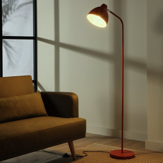Argos Home Morlie Floor Lamp - Terracotta - image 1