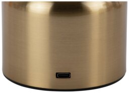 Present Time Impetu Portable Touch Table Lamp - Brushed Gold - thumbnail 2