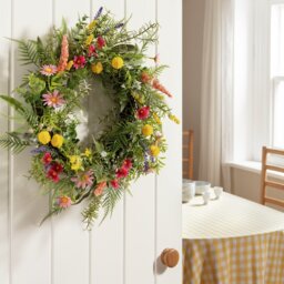 Argos Home Flowers And Foliage Wreath - thumbnail 1