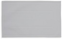 Habitat Cotton Textured Bath Mat - Dove Grey - thumbnail 1