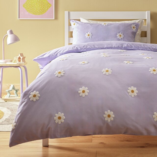 Argos Home Tufted Daisy Kids Bedding Set - Single - image 1