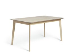 Habitat Skandi Oak Dining Table & 4 Grey Chairs