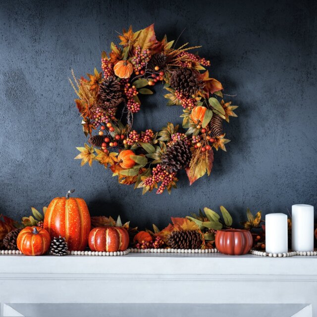 Argos Home Autumn And Halloween Wreath