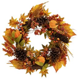 Argos Home Autumn And Halloween Wreath - thumbnail 2