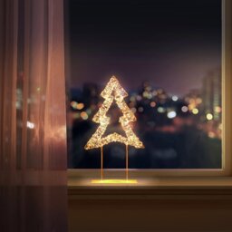 Premier Twinkling 720 LEDs Table Top Christmas Tree - thumbnail 1