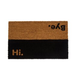 Argos Home Hi Bye Coir Mat - 40x60cm - thumbnail 1