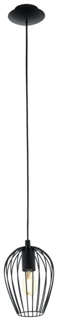 EGLO Newtown Steel Pendant Light - Black - image 1