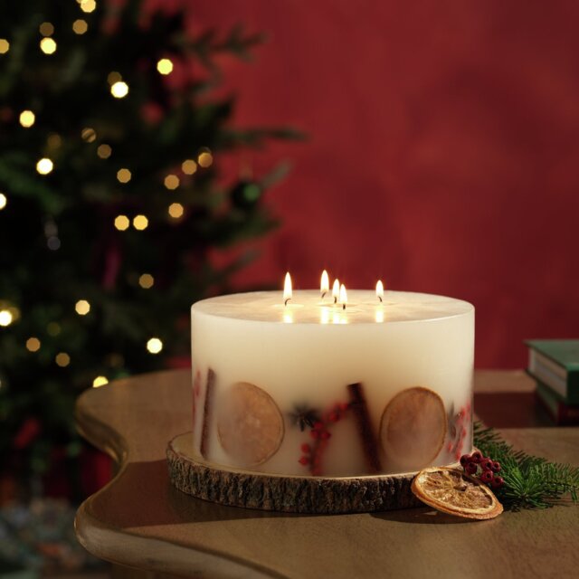 Argos Home Inclusion Multiwick Candle - Christmas Spice - image 1