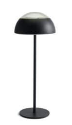 Habitat Solar Black Metal Table Lamp - thumbnail 2