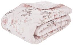 Catherine Lansfield Canterbury Easycare Bedspread - Blush - thumbnail 1