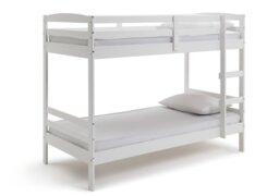 Argos Home Josie Bunk Bed and 2 Kids Mattresses - White - thumbnail 2