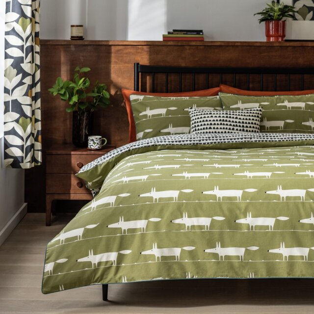 Habitat x Scion Cotton Mr Fox Bedding Set - Single - image 1