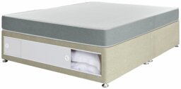 Argos Home Devon Double End Slide Divan Bed - Natural - thumbnail 2