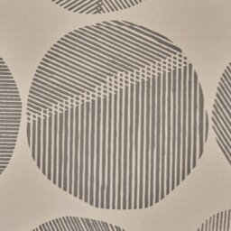 Habitat Drawn Circles Blackout Cream Roller Blind - 90cm - thumbnail 2
