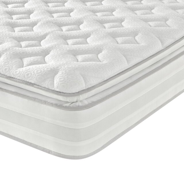 Silentnight Memory 2000 Pkt PillowTop Mattress -Small Double - image 1