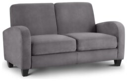 Julian Bowen Vivo Fabric 3 Seater Sofa - Grey