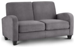 Julian Bowen Vivo Fabric 3 Seater Sofa - Grey - thumbnail 2
