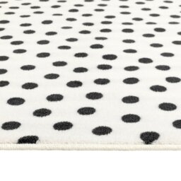 Argos Home Multi Spot Black & White Cut Pile Rug - 160x230cm - thumbnail 2