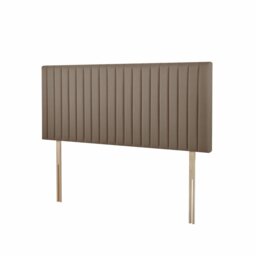 Silentnight Dusk Fabric Superking Headboard - Mink - thumbnail 1