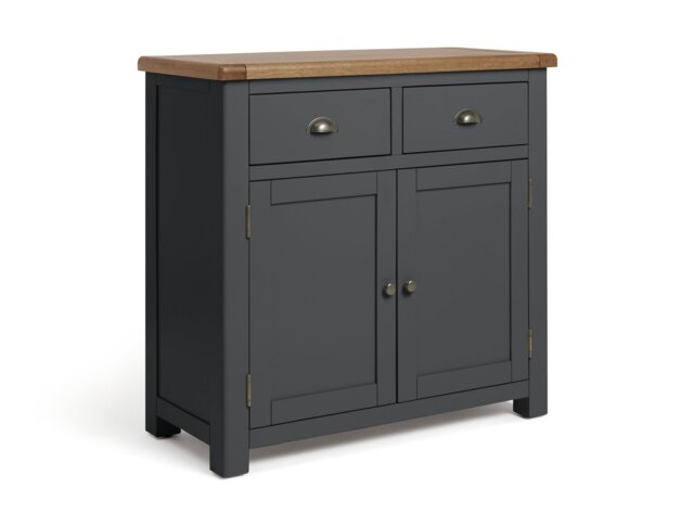 Argos Home Kent 2 Door 2 Drawer Oak Sideboard - Grey - image 1