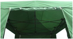 All Seasons 3mx4.5m Pop Up Garden Gazebo & Side Panels-Green - thumbnail 2