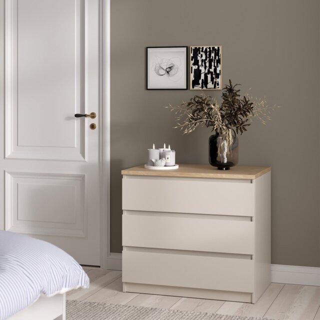 Furniture To Go Naia 3 Drawers Chest - Natural - image 1