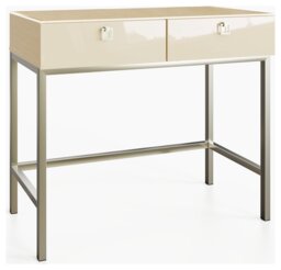Frank Olsen Lyra 2 Drawer Console Table - Antique White - thumbnail 1